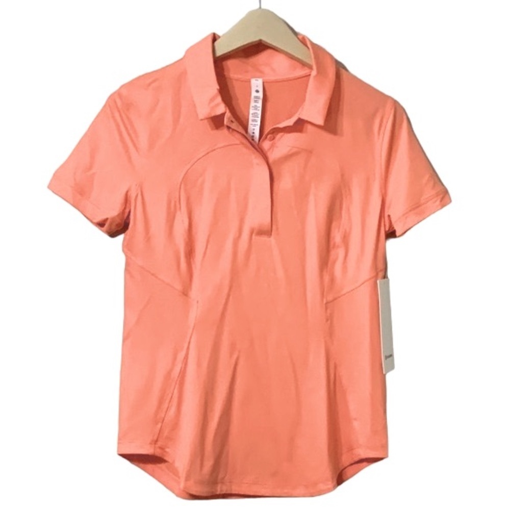 Lululemon Quick Drying Short Sleeve Polo Size 6